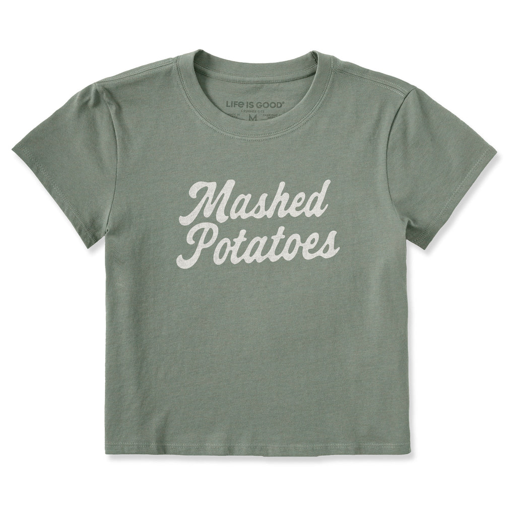 Women's Mashed Potatoes Script Crusher-LITE Shrunken Tee product image 1