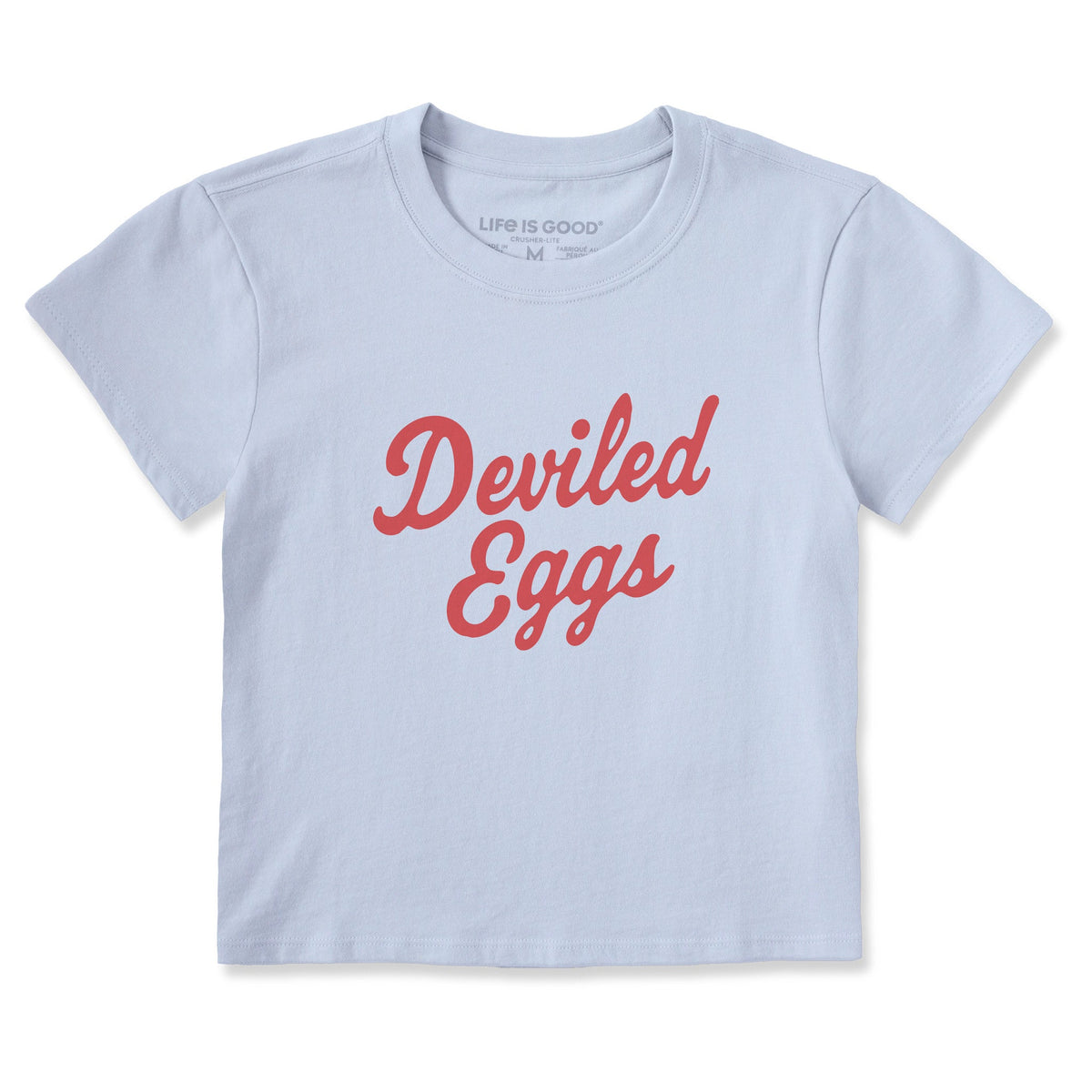 Women's Deviled Eggs Script Crusher-LITE Shrunken Tee product image 1