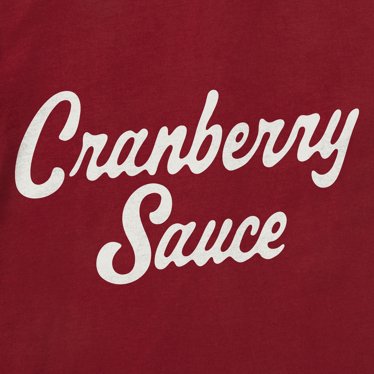 Women's Cranberry Sauce Script Short Sleeve Crusher Tee product image 2
