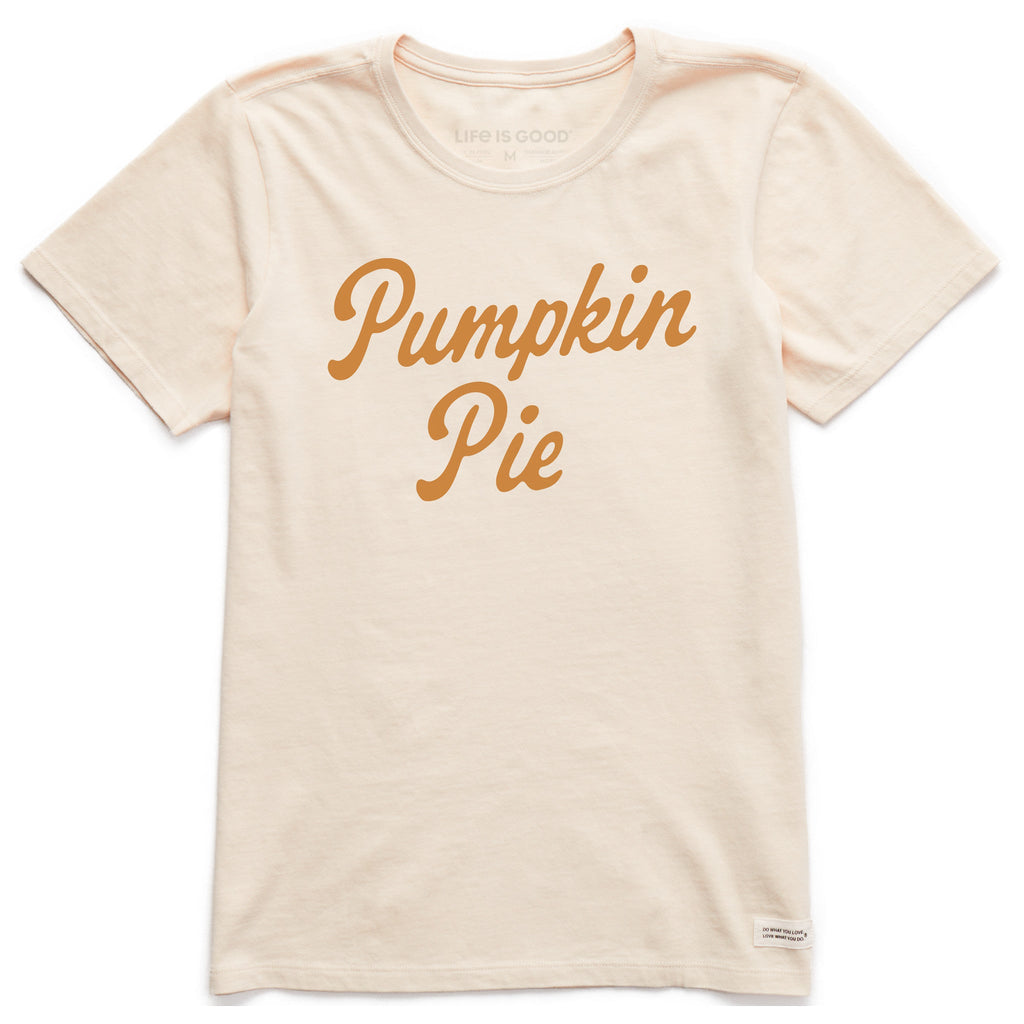 Women's Pumpkin Pie Script Short Sleeve Crusher Tee product image 1