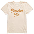 Women's Pumpkin Pie Script Short Sleeve Crusher Tee product image 1