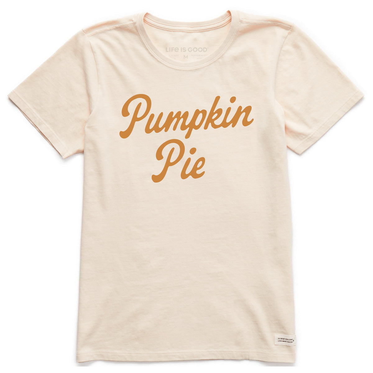 Women's Pumpkin Pie Script Short Sleeve Crusher Tee product image 1