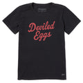 Women's Deviled Eggs Script Short Sleeve Crusher Tee product image 1