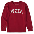 Kids Pizza Arch Long Sleeve Crusher Tee product image 1