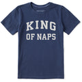 Kids King of Naps Arch Short Sleeve Crusher Tee product image 1