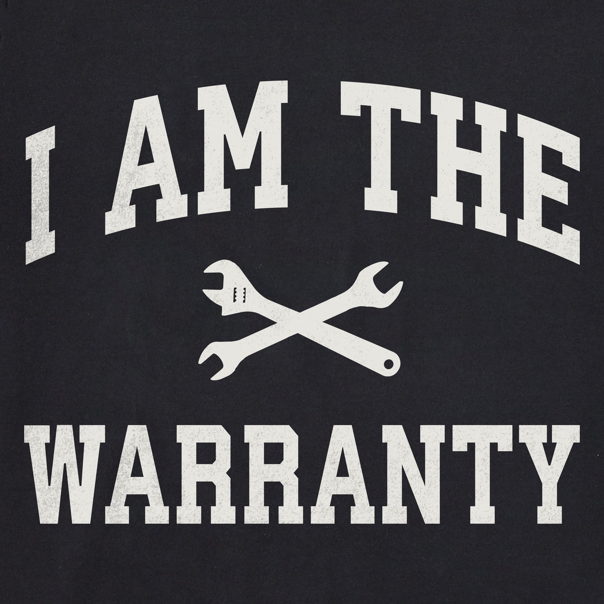 Men's I Am the Warranty Arch Simply True Fleece Crew