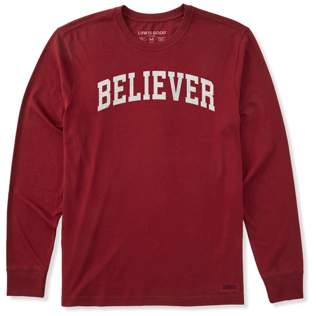 Men's Believer Arch Long Sleeve Crusher Tee product image 1