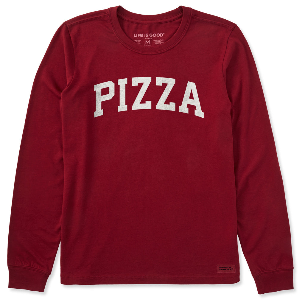 Women's Pizza Arch Long Sleeve Crusher Tee product image 1