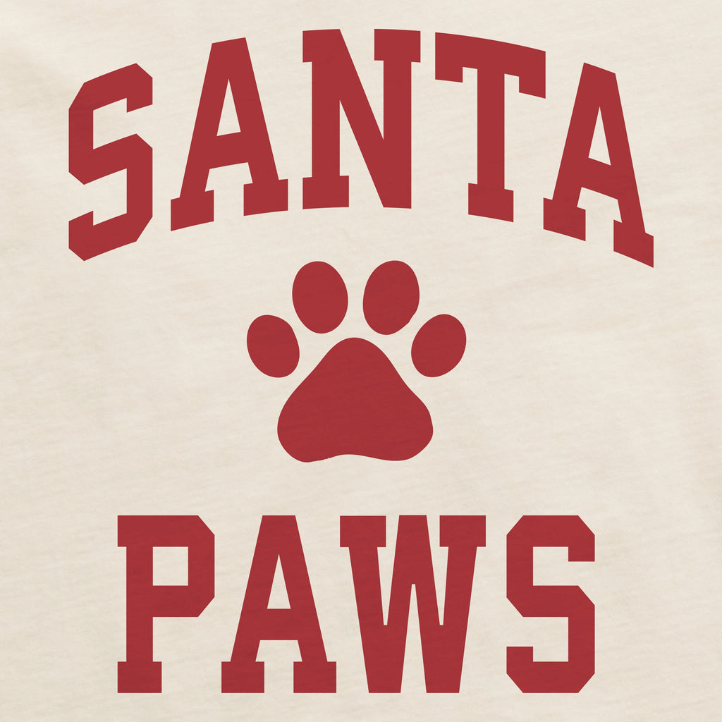 Women's Santa Paws Arch Long Sleeve Crusher Boxy Tee product image 2