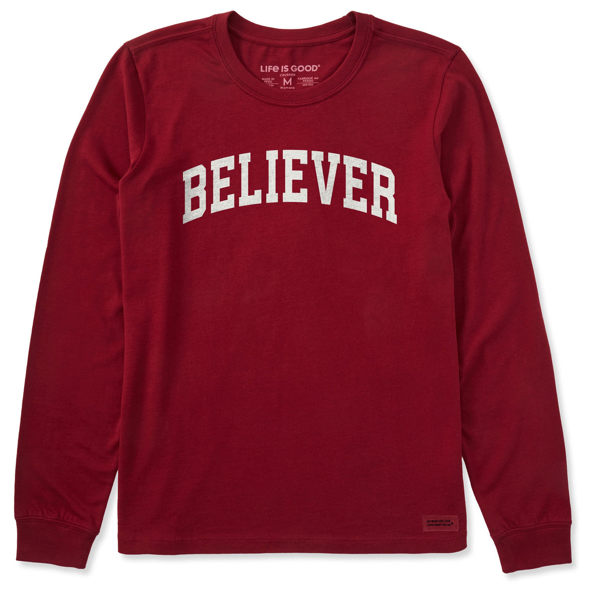Women's Believer Arch Long Sleeve Crusher Tee product image 1