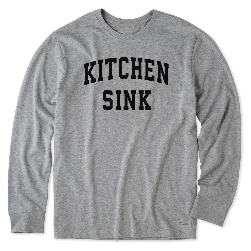 Men's Kitchen Sink Arch Long Sleeve Crusher Tee product image 1