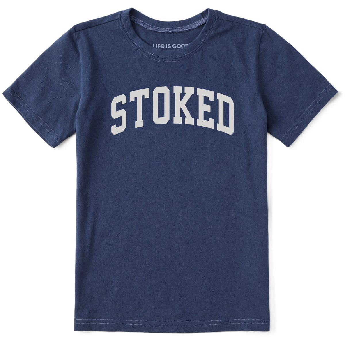 Kids Stoked Arch Short Sleeve Crusher Tee product image 1