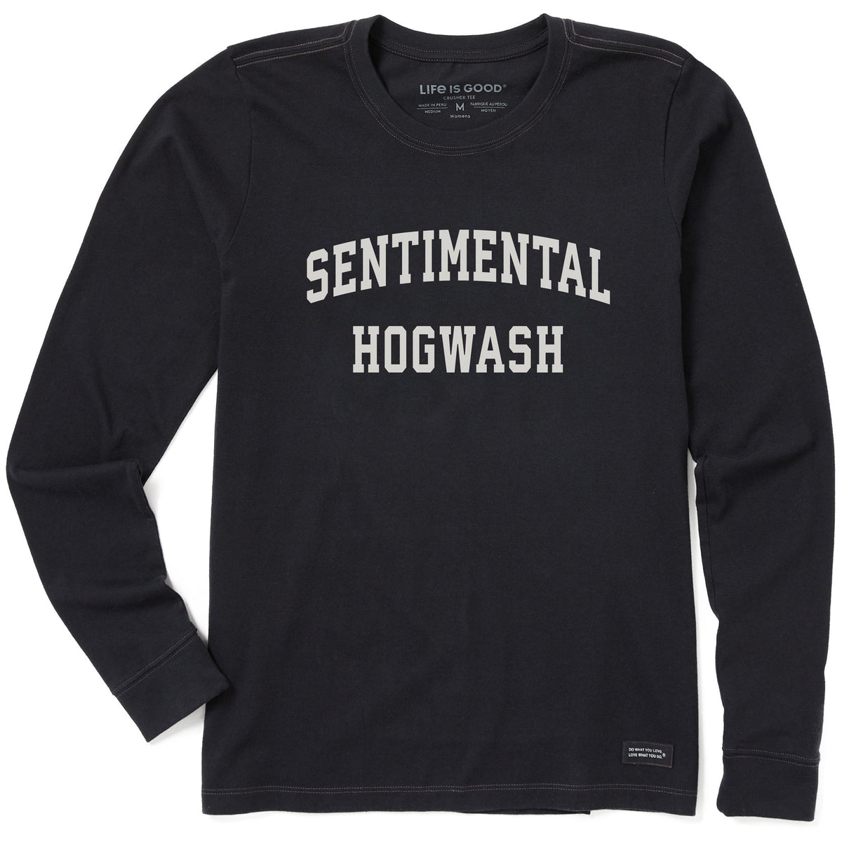 Women's Sentimental Hogwash Arch Long Sleeve Crusher Tee product image 1