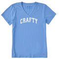Women's Crafty Arch Short Sleeve Crusher Vee product image 1
