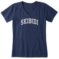 Women's Skibidi Arch Short Sleeve Crusher Vee product image 1