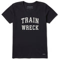 Women's Train Wreck Arch Short Sleeve Crusher Vee product image 1