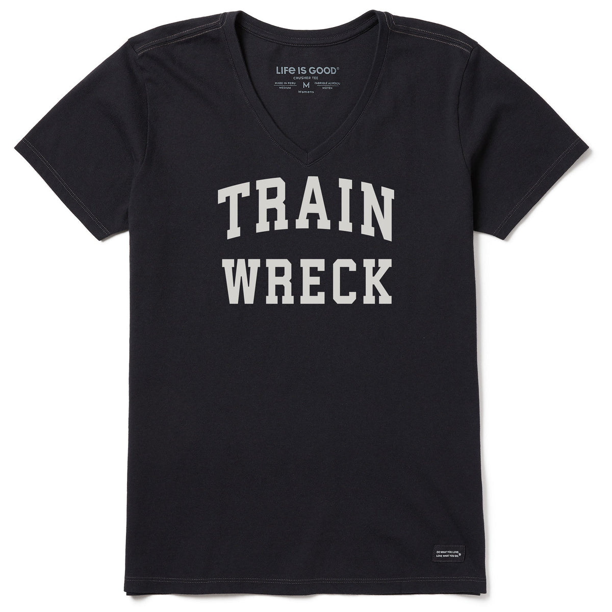 Women's Train Wreck Arch Short Sleeve Crusher Vee product image 1
