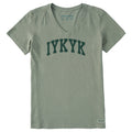 Women's IYKYK Arch Short Sleeve Crusher Vee product image 1
