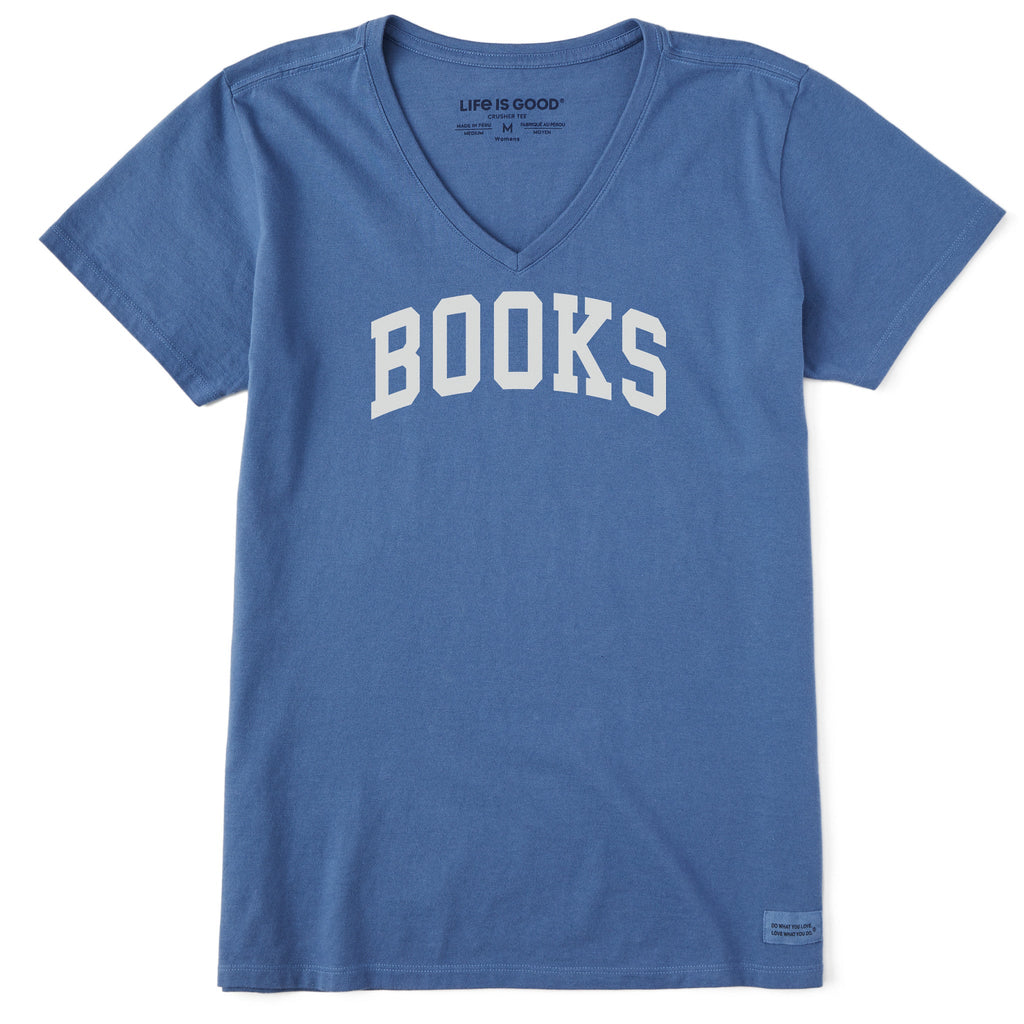 Women's Books Arch Short Sleeve Crusher Vee product image 1