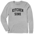 Women's Kitchen Sink Arch Long Sleeve Crusher Tee product image 1