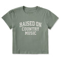Women's Raised on Country Music Arch Crusher-LITE Shrunken product image 1