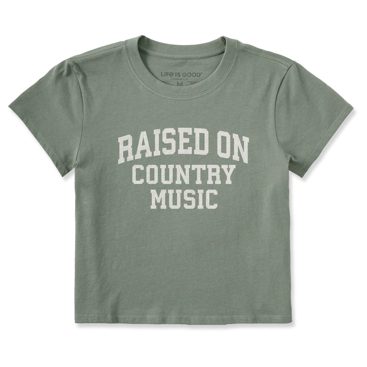 Women's Raised on Country Music Arch Crusher-LITE Shrunken product image 1
