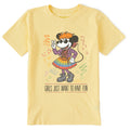 Kids Girls Just Wanna Have Fun in the 80s Short Sleeve product image 1