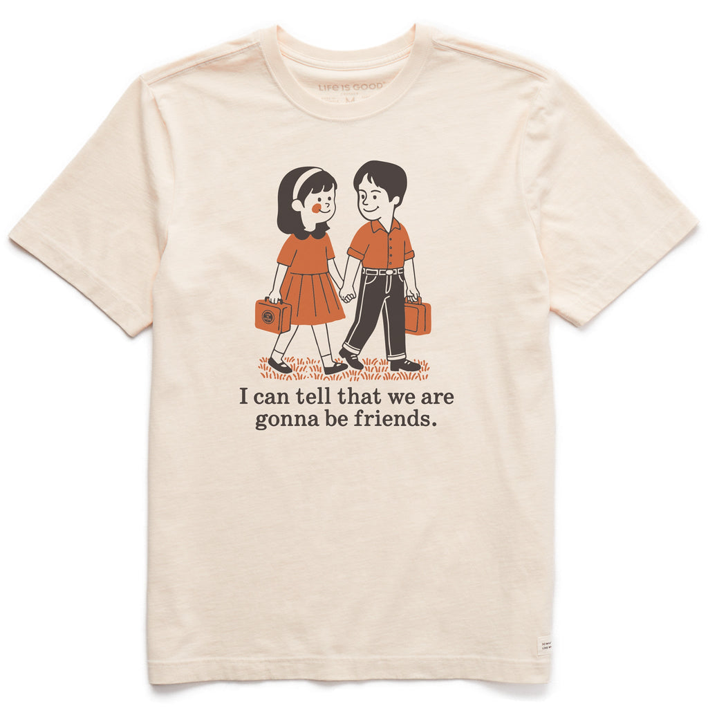 Men's Gonna Be Friends Short Sleeve Crusher Tee product image 1