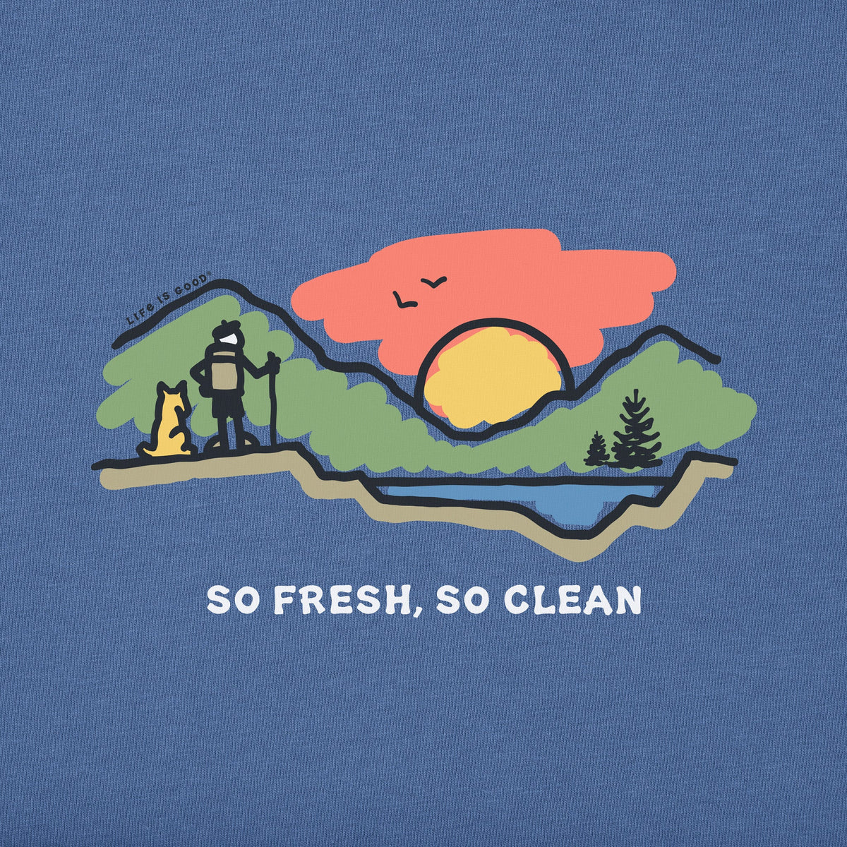 Men's So Fresh So Clean Short Sleeve Crusher Tee product image 2