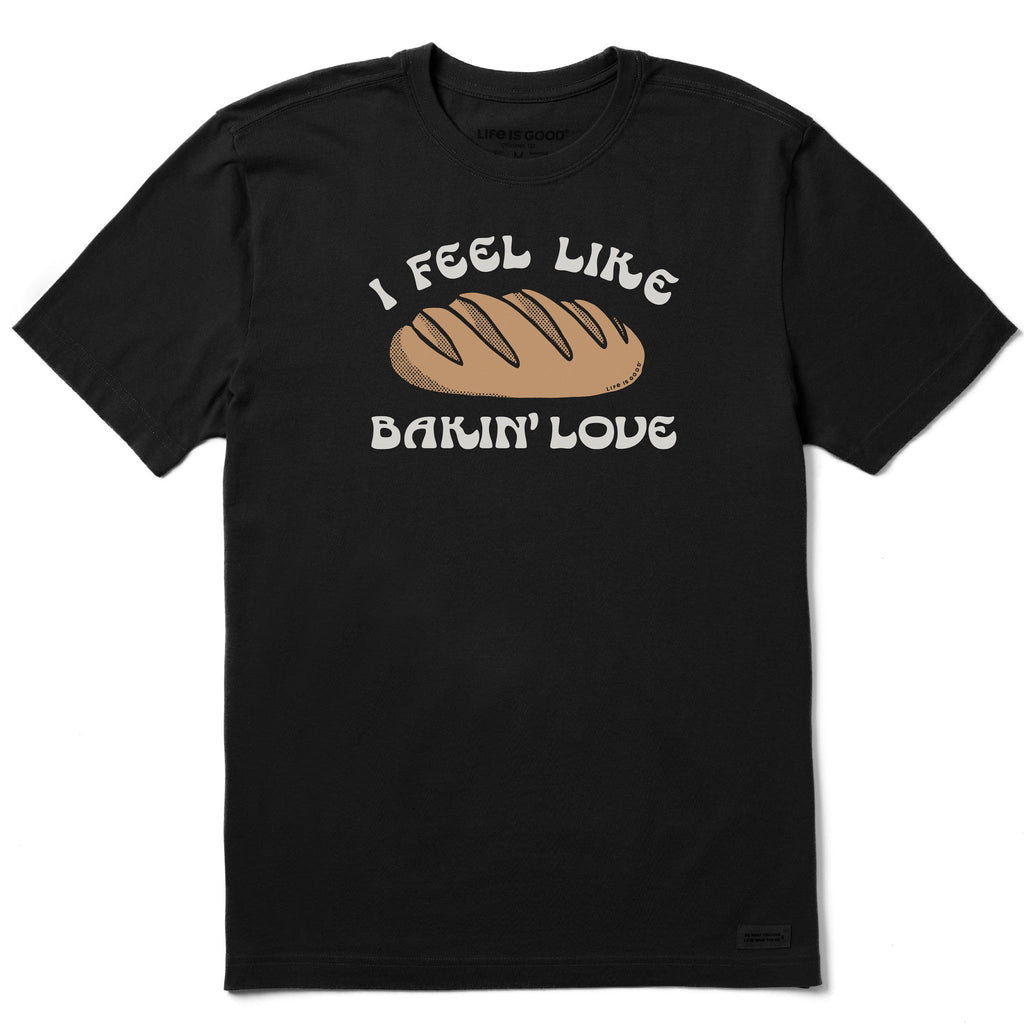 Men's I Feel Like Bakin' Love Short Sleeve Crusher Tee product image 1