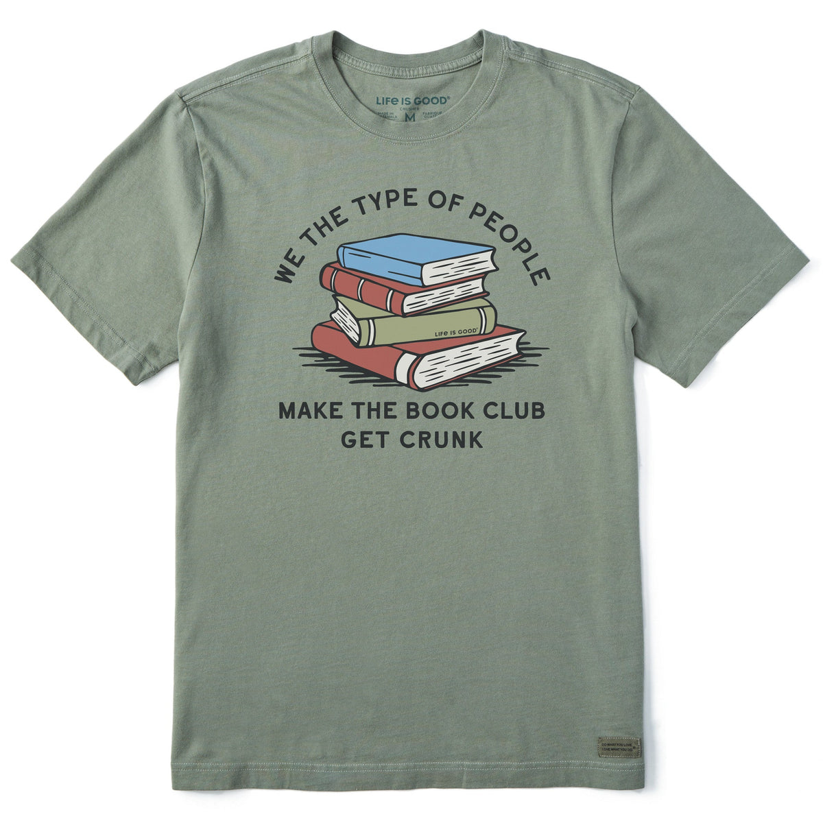 Men's Book Club Get Crunk Short Sleeve Crusher Tee product image 1