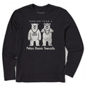Men's Polar Bear's Toenails Long Sleeve Crusher Tee product image 1