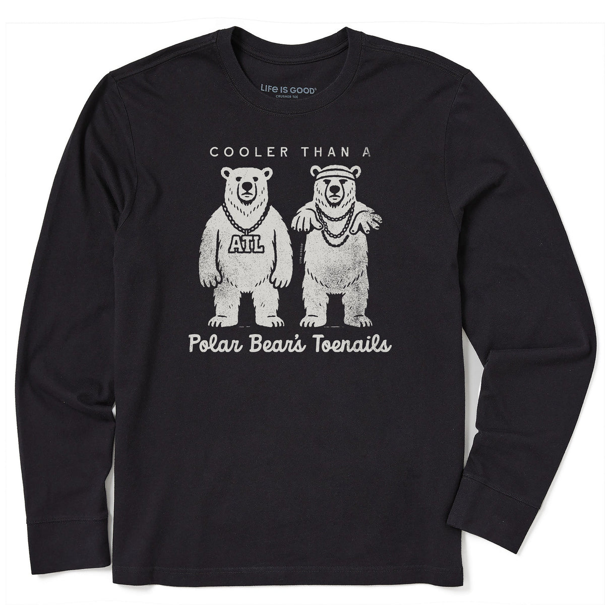 Men's Polar Bear's Toenails Long Sleeve Crusher Tee product image 1