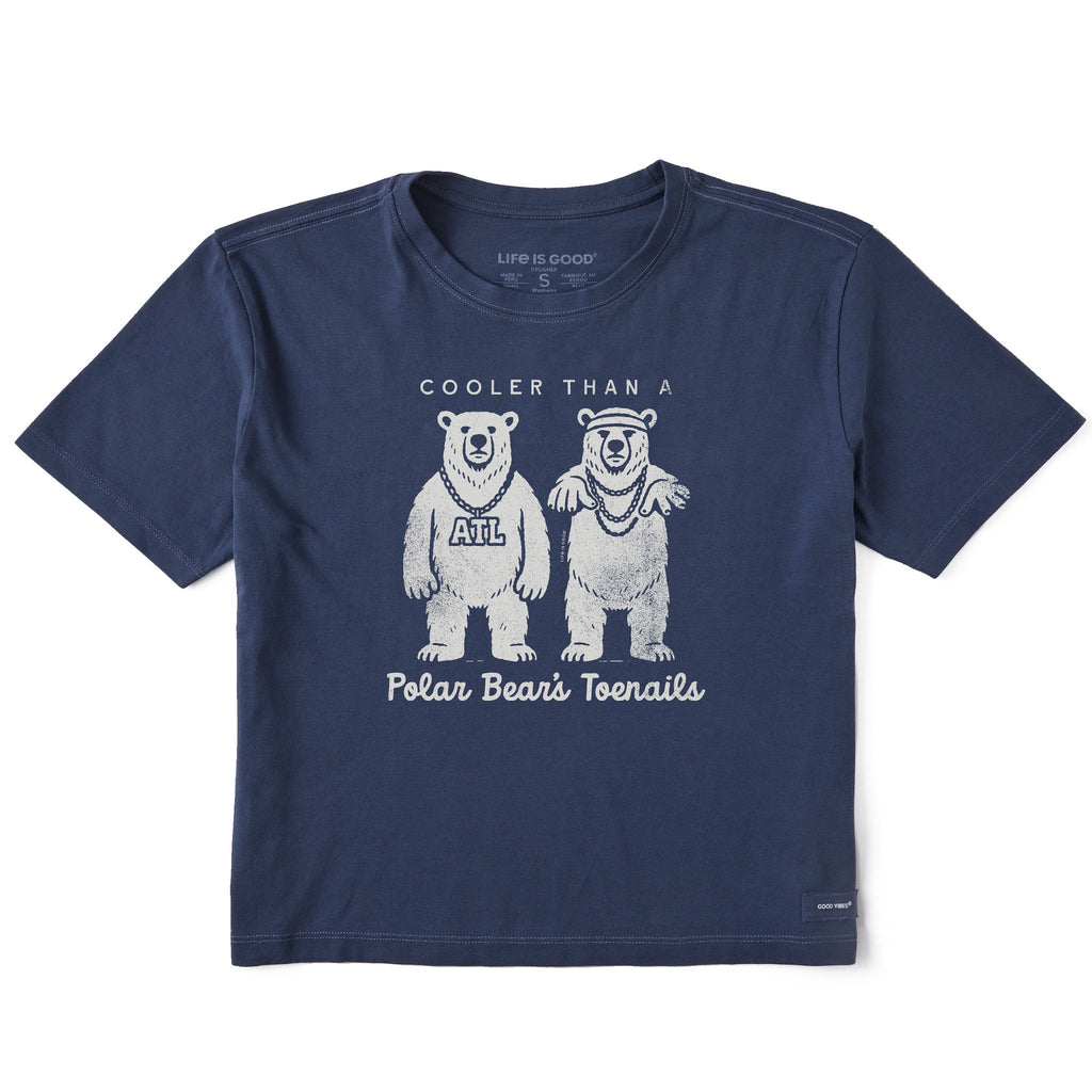 Women's Polar Bear's Toenails Short Sleeve Crusher Boxy Tee product image 1