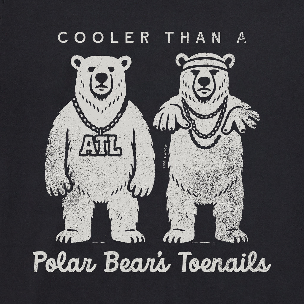 Women's Polar Bear's Toenails Long Sleeve Crusher Tee product image 2
