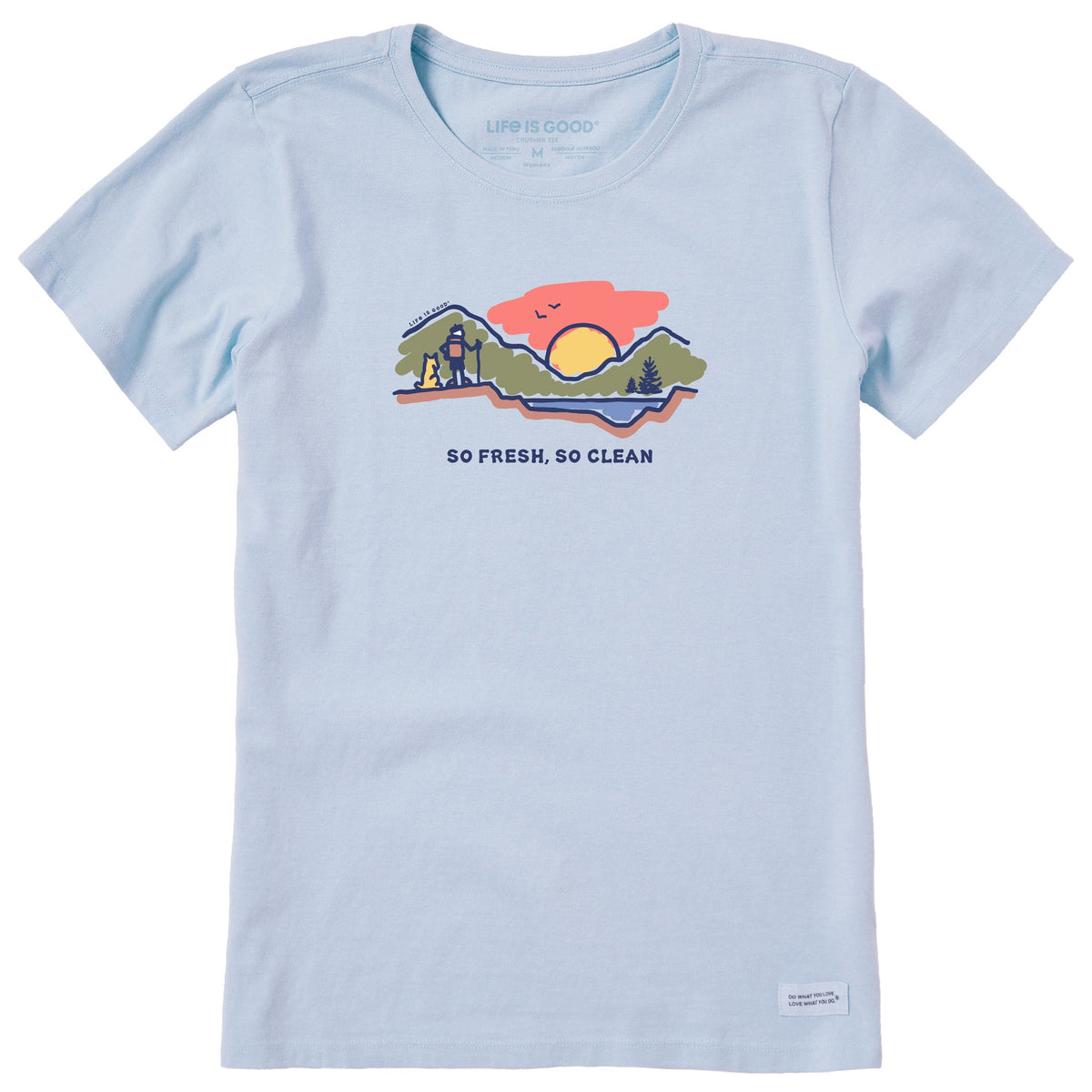 Women's So Fresh So Clean Short Sleeve Crusher Tee product image 1