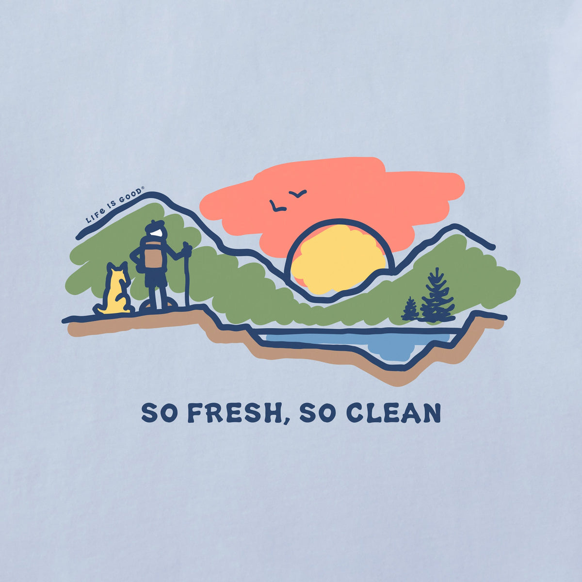 Women's So Fresh So Clean Short Sleeve Crusher Tee product image 2