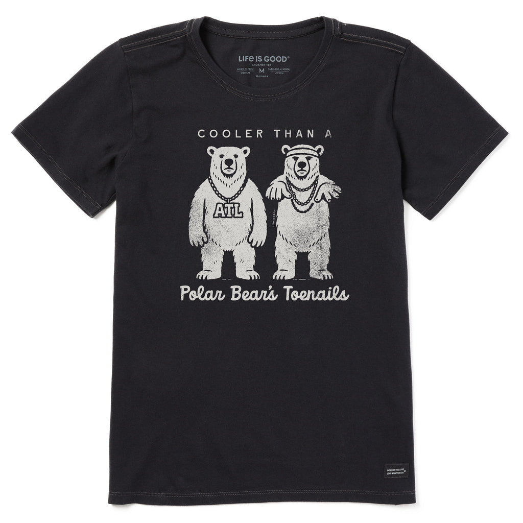 Women's Polar Bear's Toenails Short Sleeve Crusher Tee product image 1
