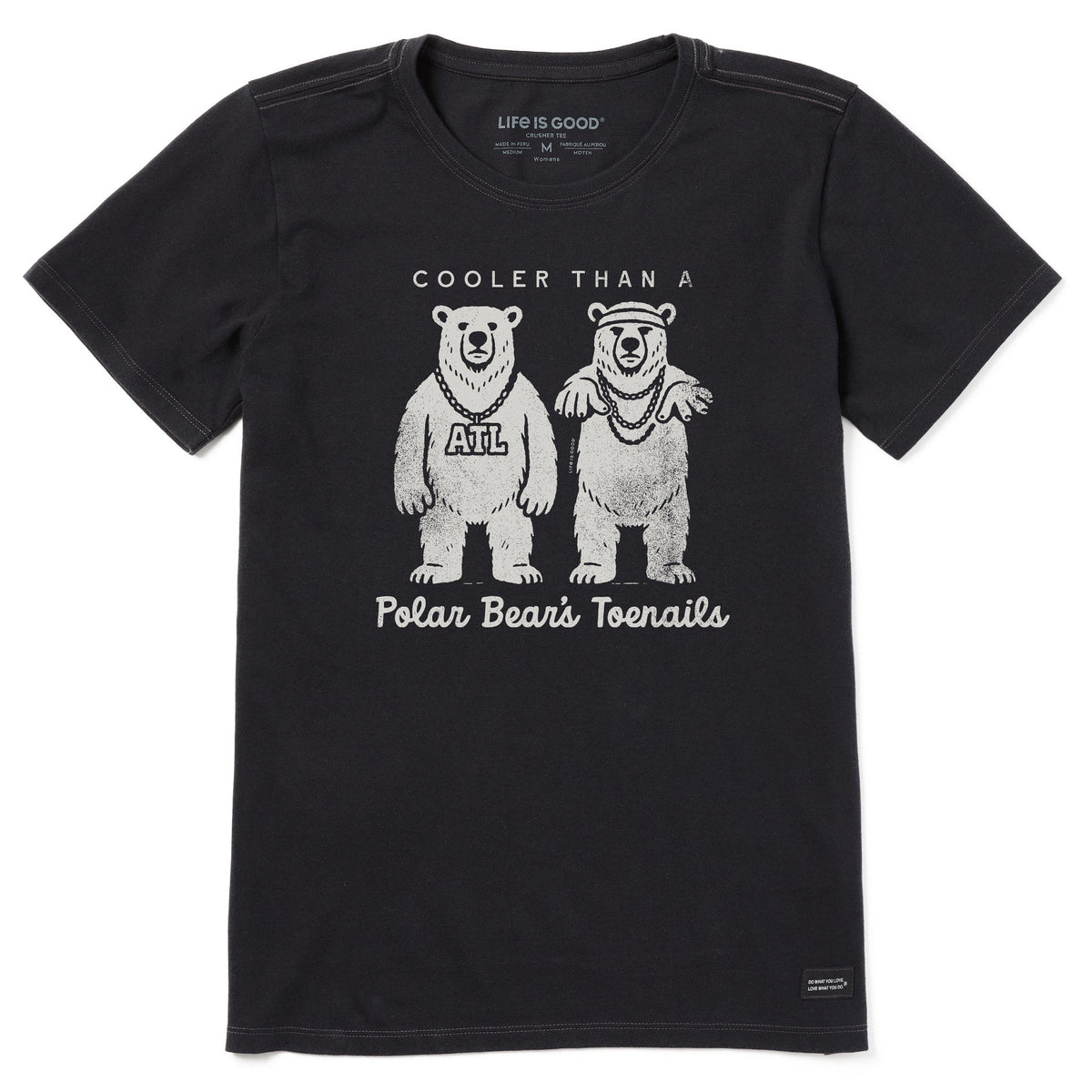 Women's Polar Bear's Toenails Short Sleeve Crusher Tee product image 1