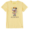Women's Girls Just Wanna Have Fun in the 80s Short Sleeve product image 1