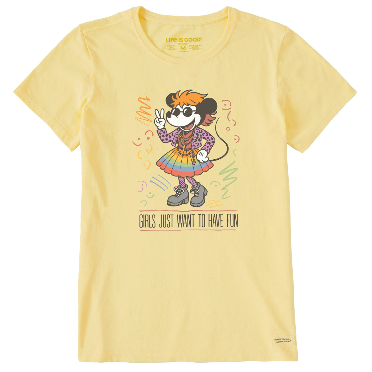 Women's Girls Just Wanna Have Fun in the 80s Short Sleeve product image 1