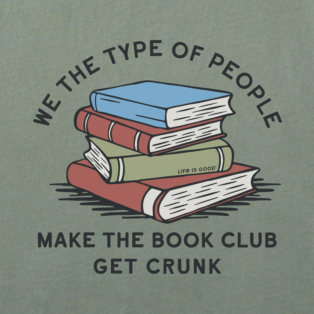 Women's Book Club Get Crunk Short Sleeve Crusher Tee product image 2