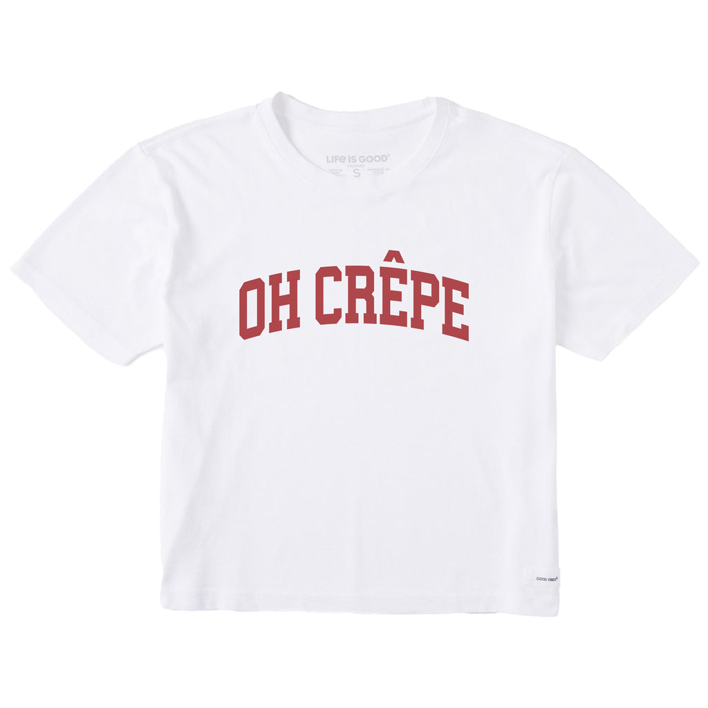 Women's Oh Crepe Arch Short Sleeve Crusher Boxy Tee product image 1