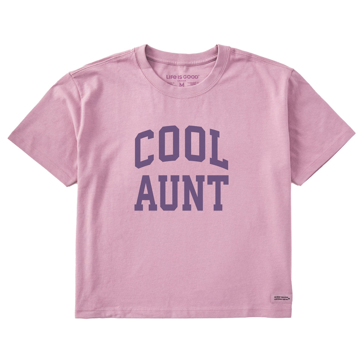 Women's Cool Aunt Arch Short Sleeve Crusher Boxy Tee product image 3