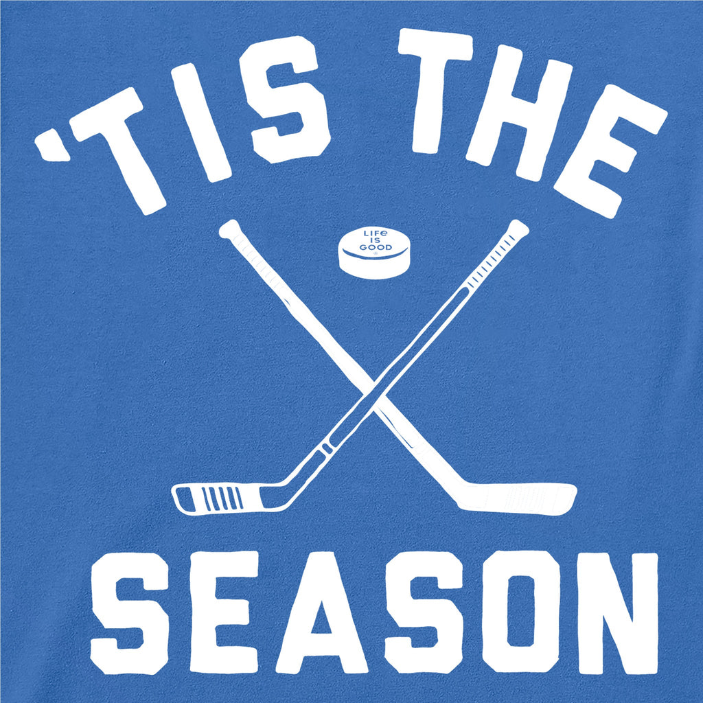 Toddler Tis the Season Hockey Short Sleeve Crusher Tee product image 6