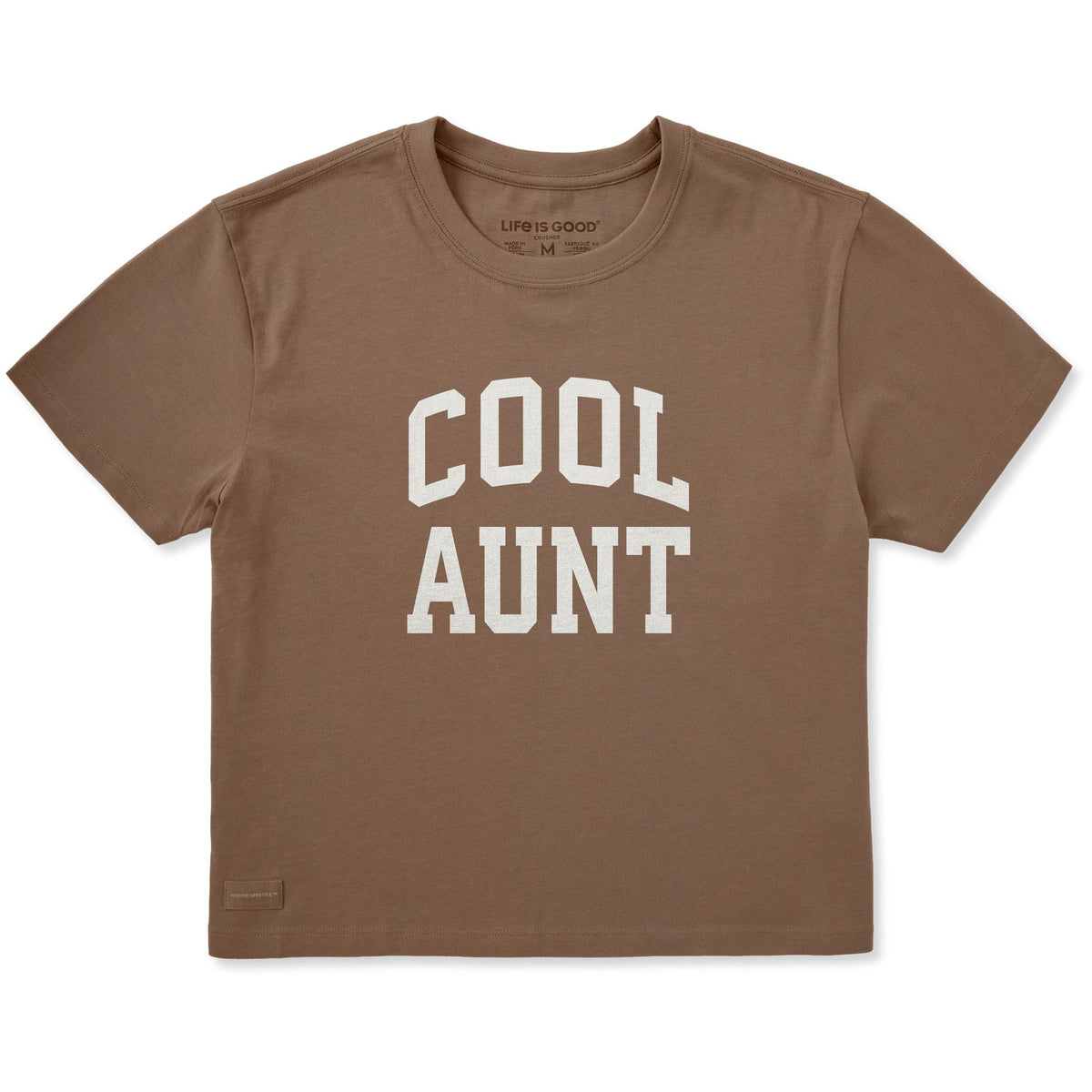 Women's Cool Aunt Arch Short Sleeve Crusher Boxy Tee product image 5