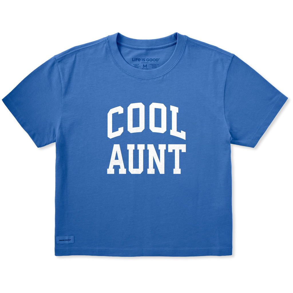 Women's Cool Aunt Arch Short Sleeve Crusher Boxy Tee product image 9