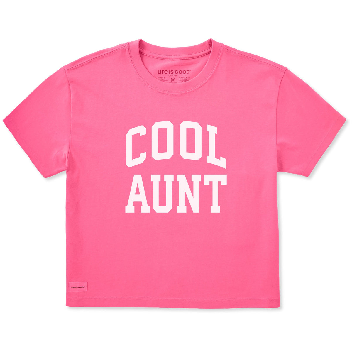 Women's Cool Aunt Arch Short Sleeve Crusher Boxy Tee product image 13