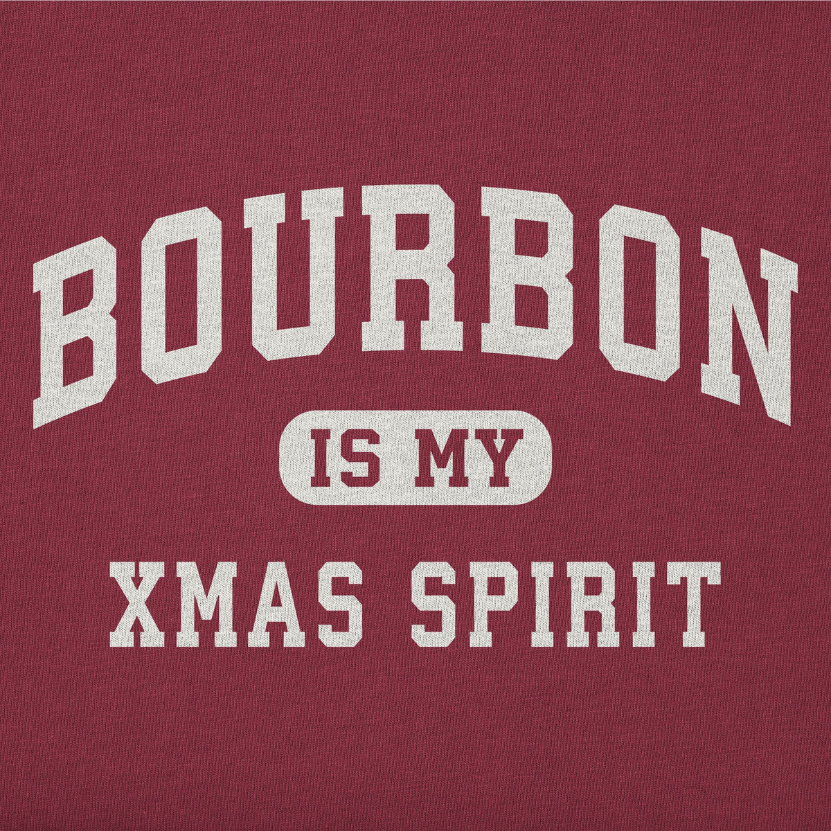 Men's Bourbon Xmas Spirit Arch Long Sleeve Crusher Tee product image 4