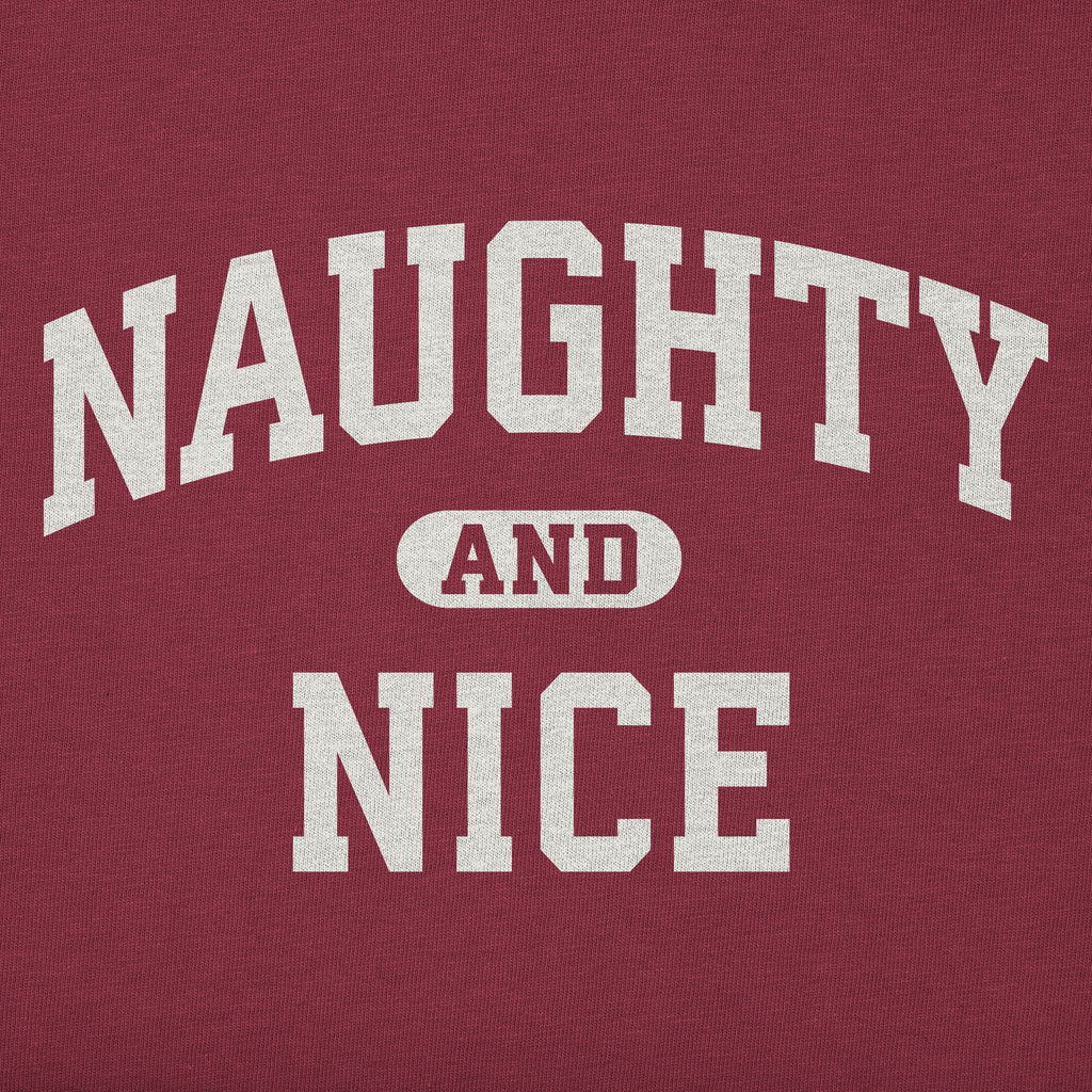 Men's Naughty and Nice Arch Long Sleeve Crusher Tee product image 4